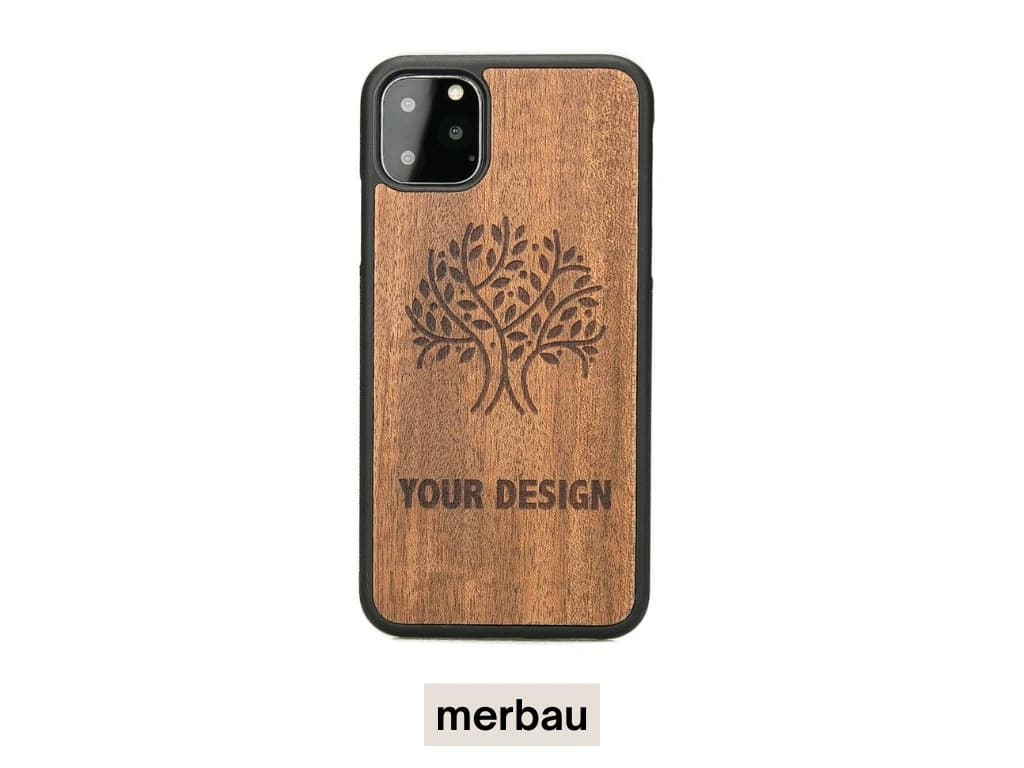 Merbau - dřevěný kryt s vlastním gravírováním