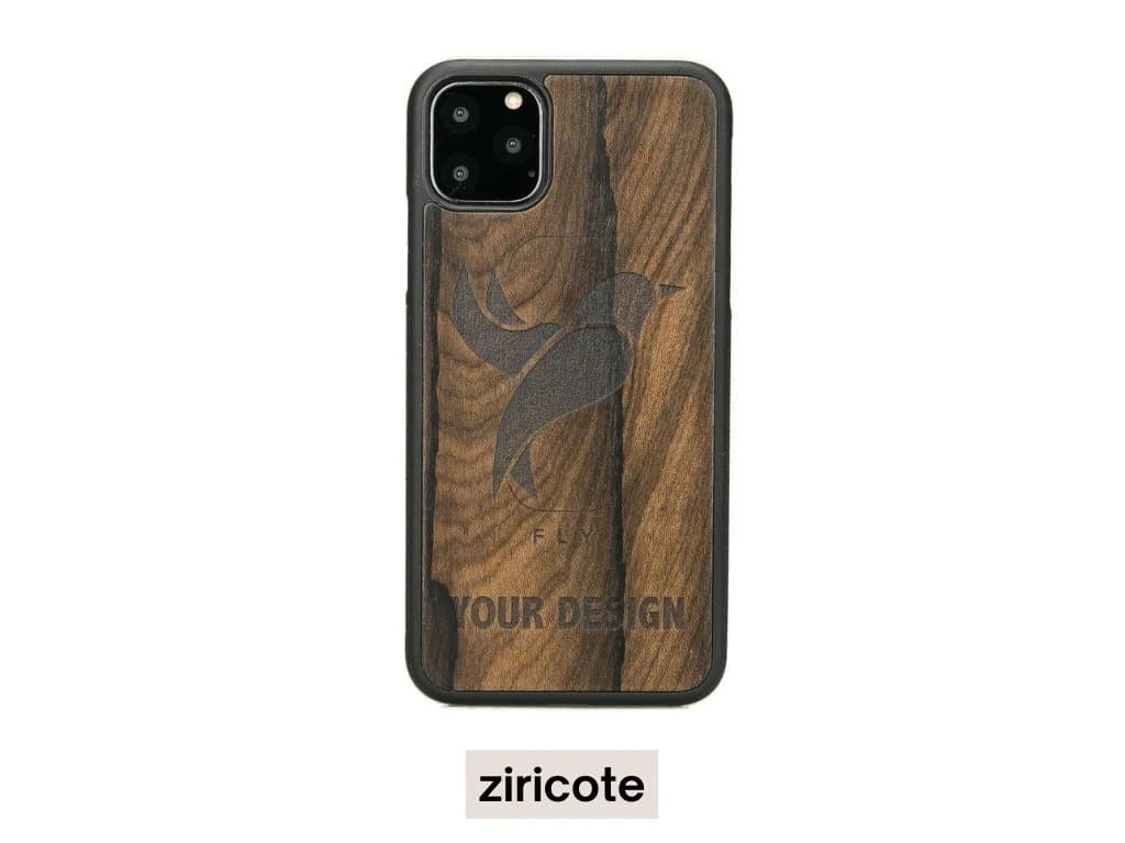 Ziricote – dřevěný kryt s vlastním gravírováním