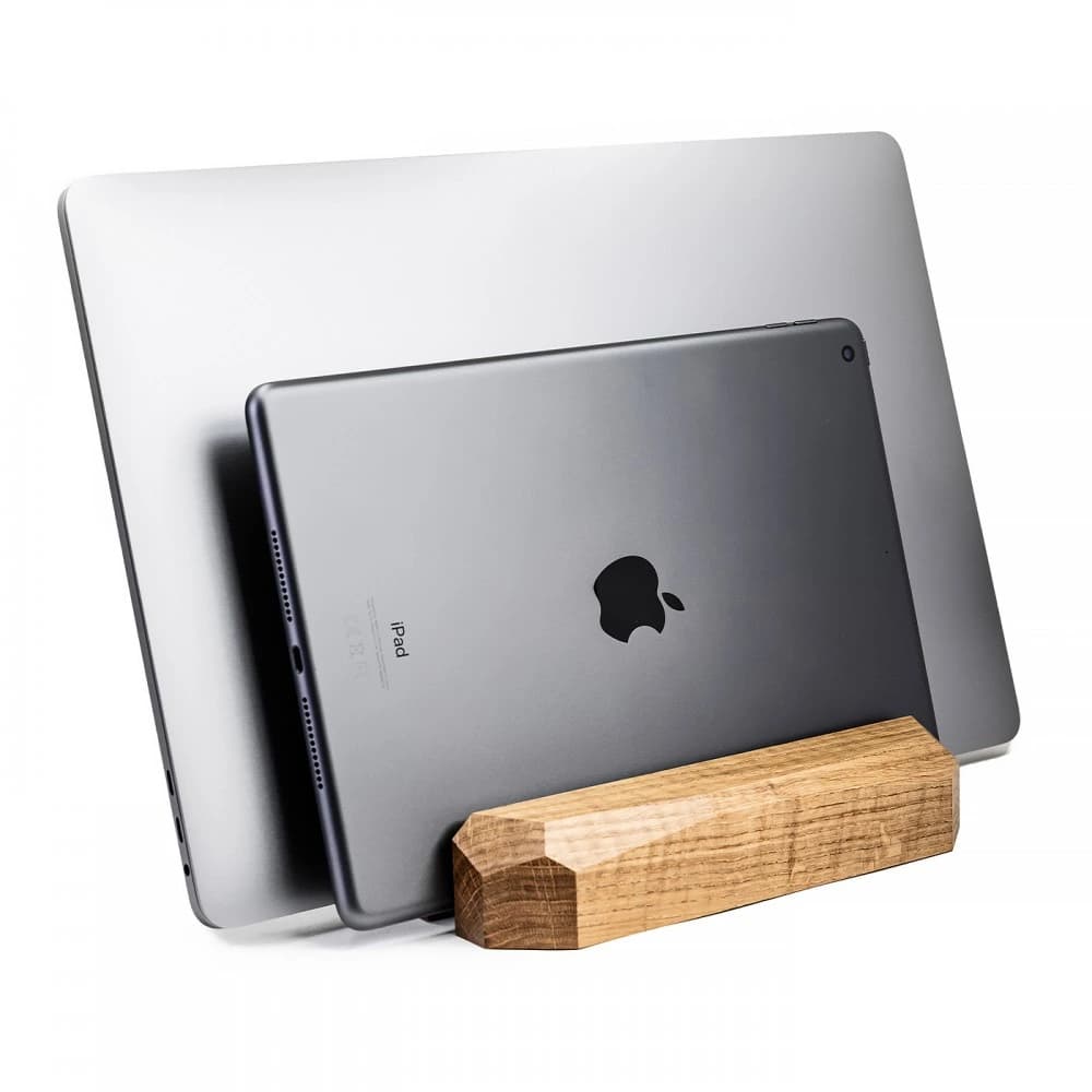 Dřevěný stojan na notebook Double